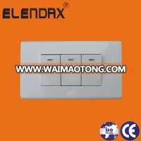 American Wall Switch with PC Material Plate (AF6331)