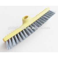 HQ0007A cleaning floor brush plastic wall brush w/ long wooden stick