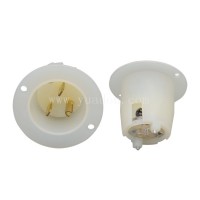 15 Amp 250v Power Nema 6-15p Plug American Nema Straight Blade Plug Ac 2-pole,3-wire Grounding Industrial Nema Flanged Inlet