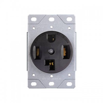 Flush Mount Receptacle Nema 14-30r Power Socket 3 Pole 4 Wire With Ul Certification