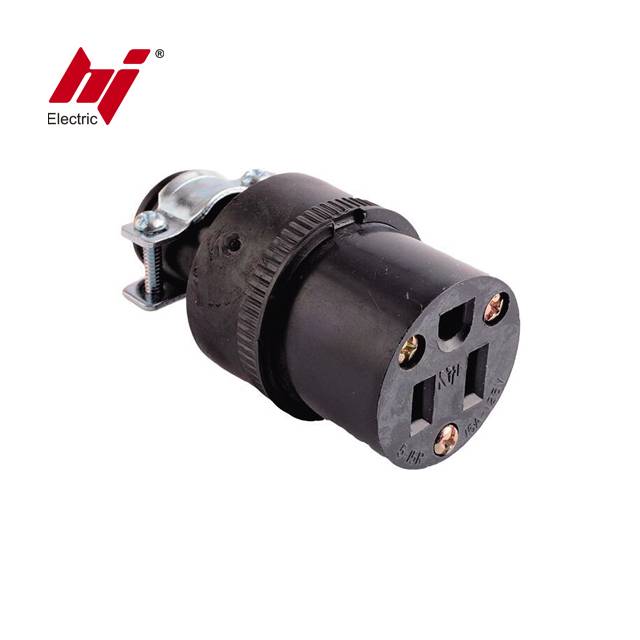 Supplier Direct 5-15r 2 Pole 15 Amp Straight Blade Connector